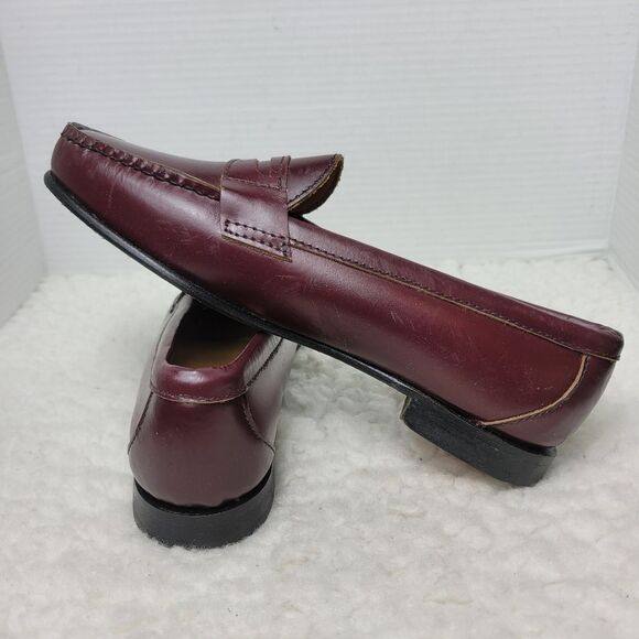 Chippewa Alec Eagle Womens penny loafer Size 10B Burgundy leather Upper Leather - Picture 5 of 11